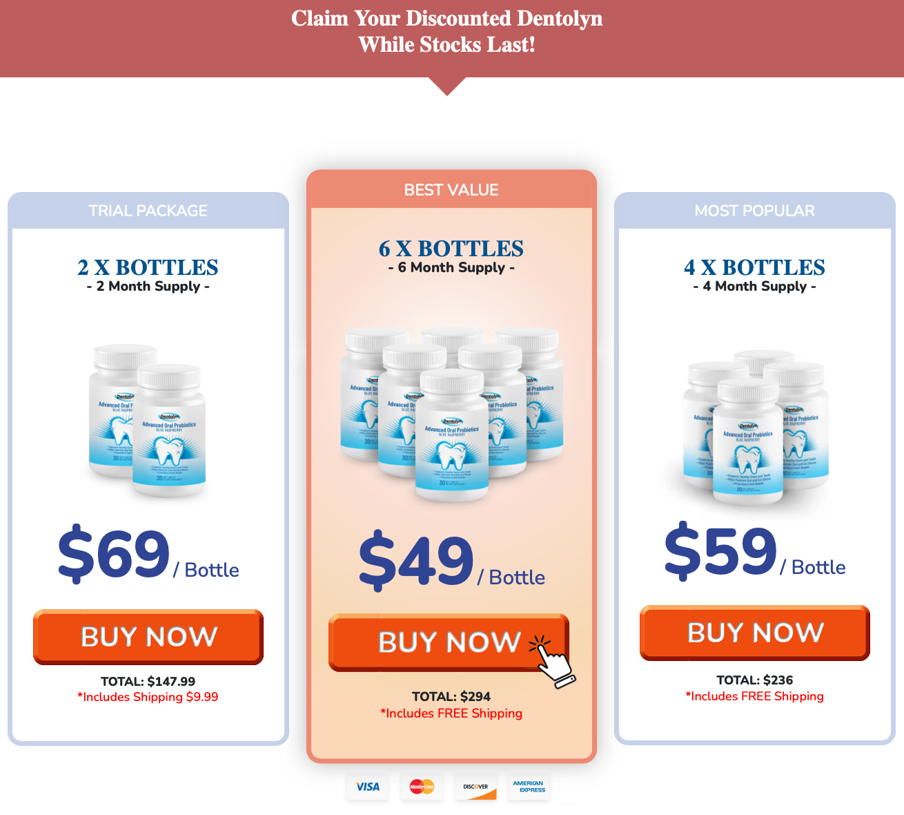 Dentolyn offer options
